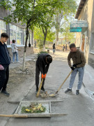 На субботнике
