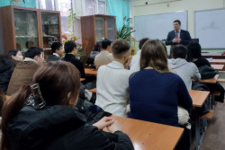 Профориентация в школе №70 г. Бишкек