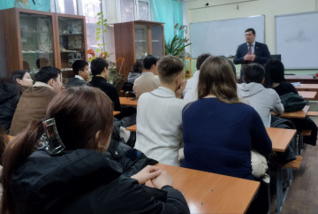 Профориентация в школе № 70 г. Бишкек
